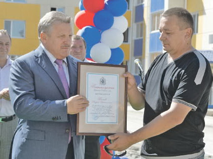 В нашем крае продолжается сдача в эксплуатацию жилья для граждан, пострадавших в результате наводнения 2013 года.