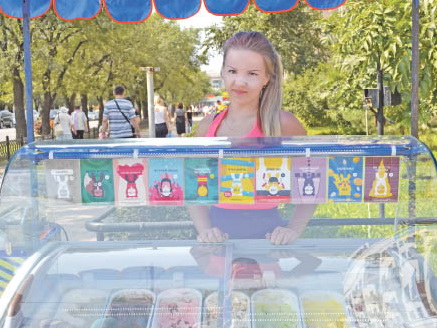 «Сладкая» жизнь продавцов мороженого