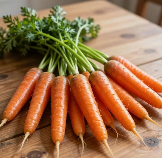 Крупная, ровная и сладкая морковь