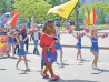 Громогласное «ура», огненная феерия и марш-парад оркестров