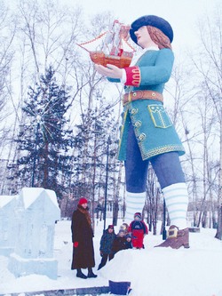 Новый год встретили мирно