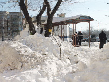 Наш сугроб и ныне там