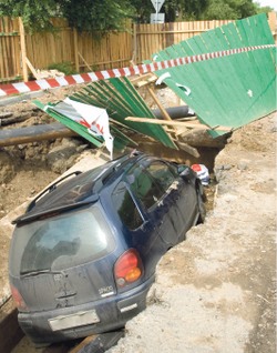 Не вписались в поворот