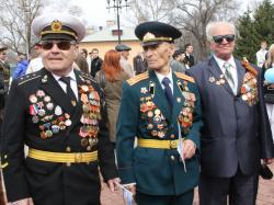 Празднование Дня Победы в Хабаровске. Фото Вячеслава Реутова