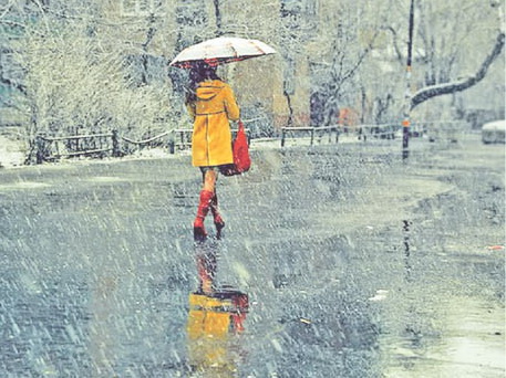 Снег, дождь, солнце… - все прелести апреля!