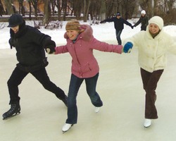 Каток зажигает звёзды