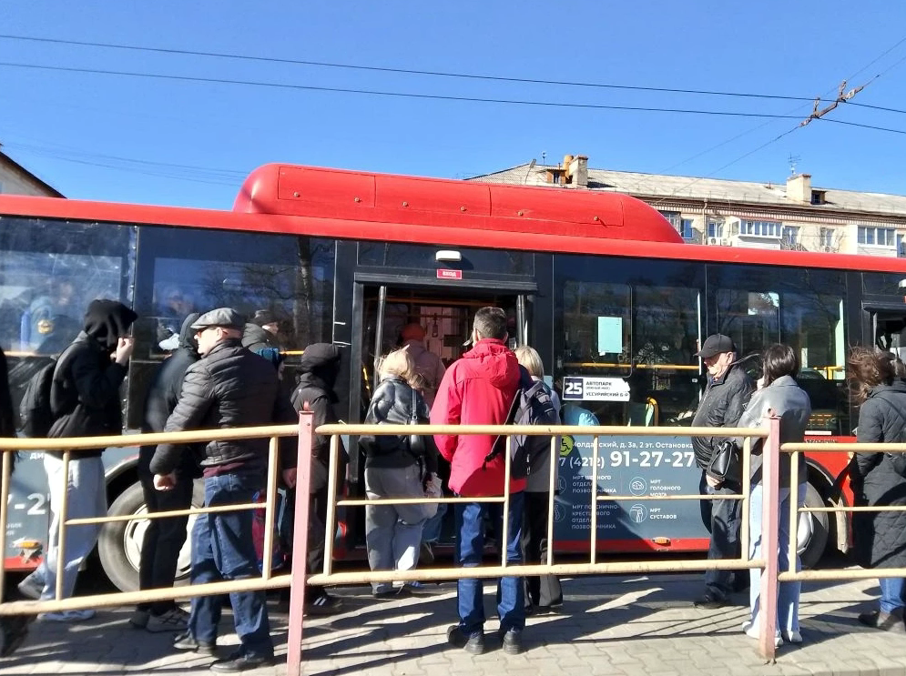 Автобусные маршруты в Хабаровске объединяются