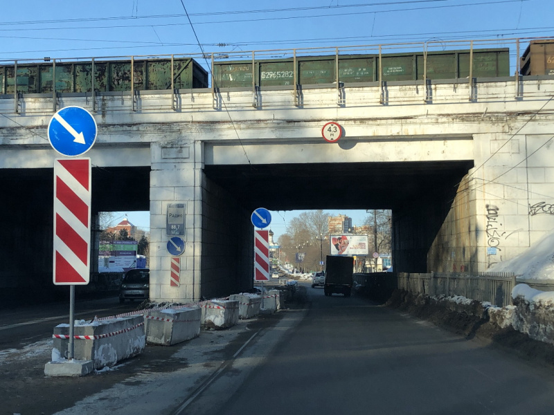 На Воронежской ограничили движение