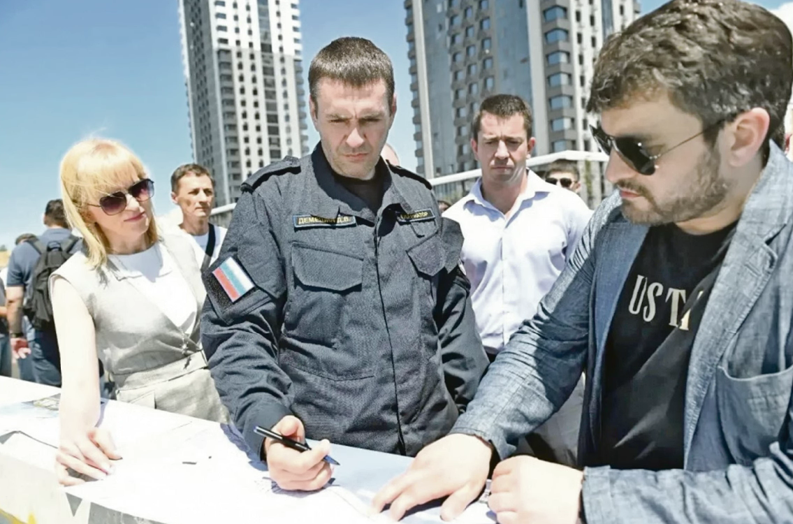 Дмитрий Демешин проверил, как строится музей, и обсудил инновации
