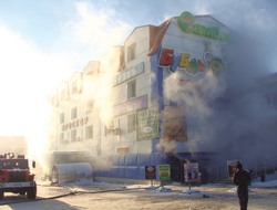 Огонь вышел на простор