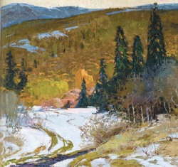 Пейзаж небесной чистоты