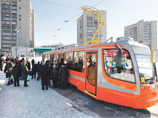 Но в парк ушли последние трамваи