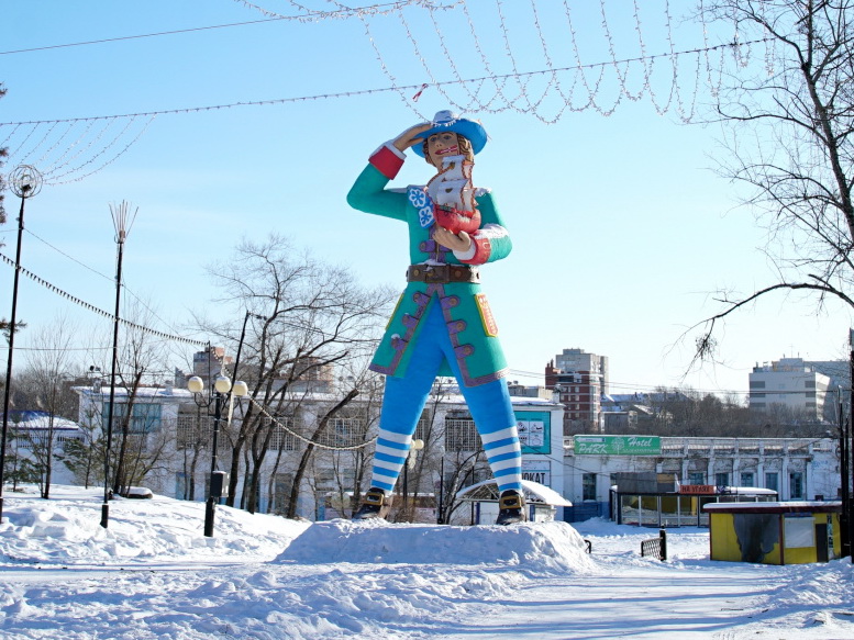 Ёлки и горки будут во всех районах Хабаровска