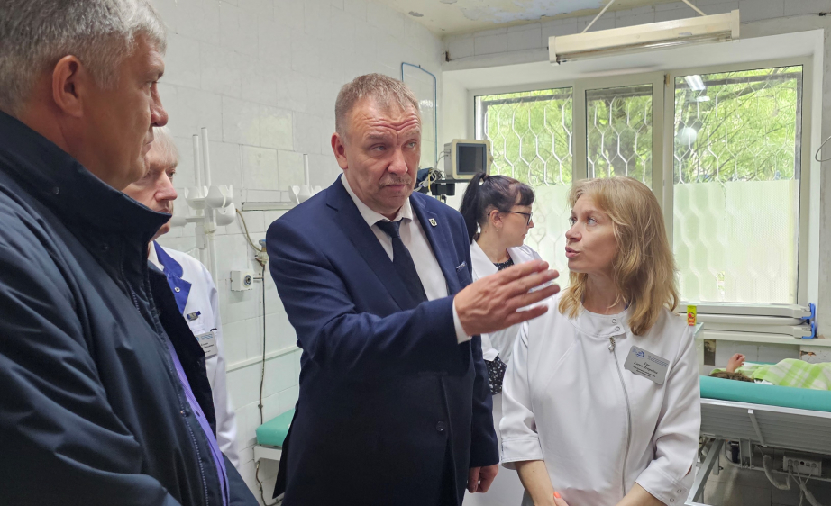 В больнице имени Войно-Ясенецкого начали ремонт терапевтического отделения
