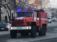 Новые автомобили получили на вооружение краевые пожарные