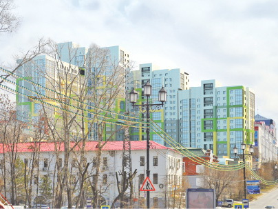 Экожилье посреди города