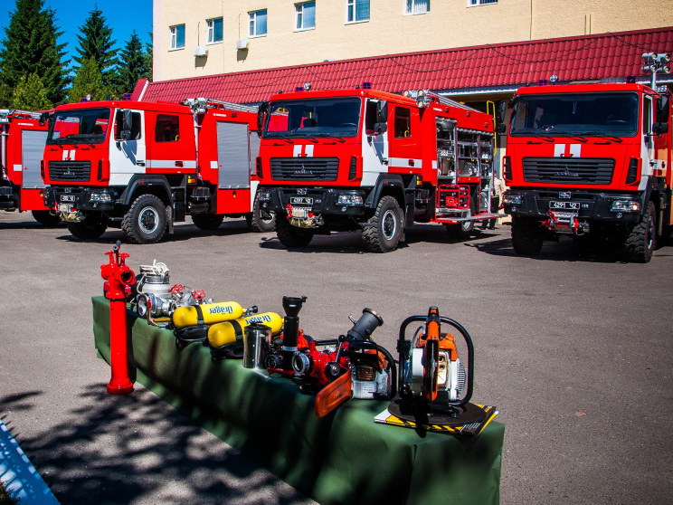 Резерв на случаи ЧС пополнила техника