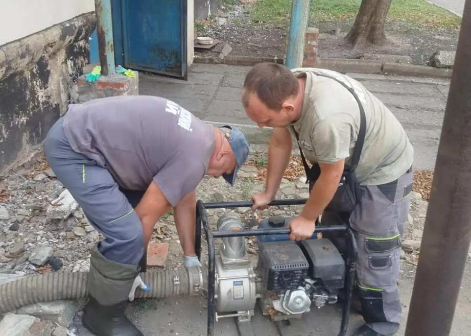 Хабаровская бригада готовит Дебальцево к зиме