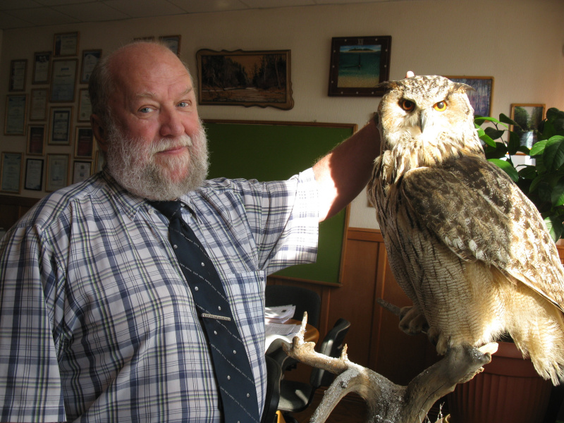 Любовь к птицам у него в крови