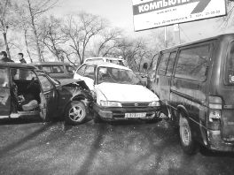 Три в одном ДТП