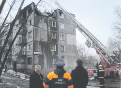 Взрывная волна прошла пять этажей