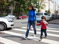 Берегите детей на дороге