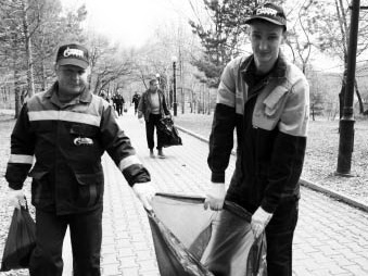 Парк «Динамо» глубоко вздохнул после субботника