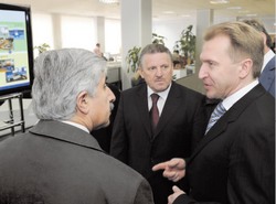 Игорь Шувалов прилетел поговорить о времени