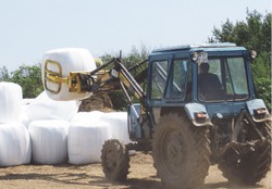 Сенаж надёжно упакован