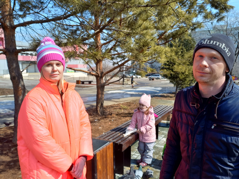 Сквер размером с парк есть в Хабаровске