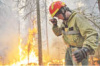 Лесные пожарные под защитой