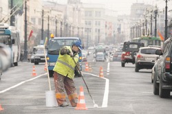 К двум бедам добавилась третья - пробки