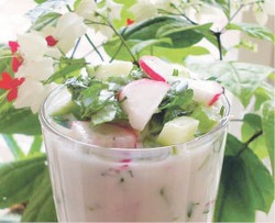 Холодный супчик для жаркого дня