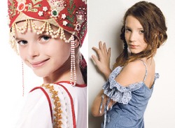 Маленькие красавицы едут на конкурс