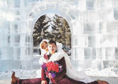 Свадьба в мире льда и снега