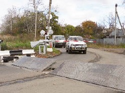 Водителей остановит только крепостная стена