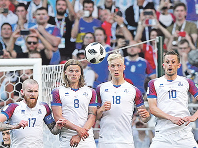 Исландцы играют в футбол ради удовольствия