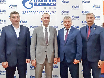 Джентльмены получили призы Газпрома