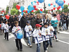 Праздничное шествие от площади имени Ленина до Комсомольской площади