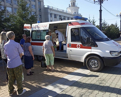Сдать кровь и поставить прививку от гриппа сегодня можно в центре Хабаровска