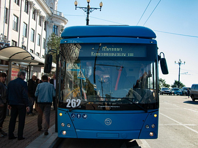 Девять новых троллейбусов приедут в Хабаровск