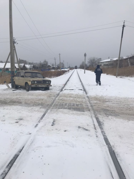 ДТП на железнодорожном переезде не повлияло на график движения поездов 