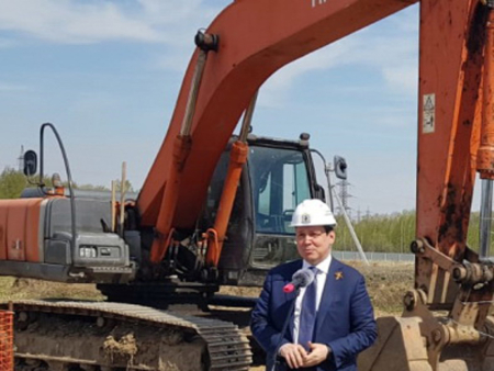 Стартовало строительство школы на Ореховой сопке