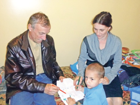 Новым друзьям - угощенье с дачи