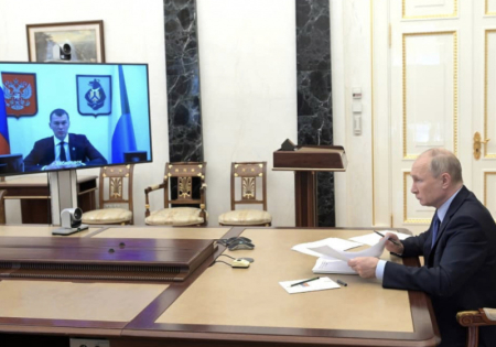 Владимир Путин пожелал Михаилу Дегтяреву успехов