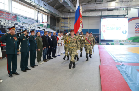 Самбисты почтили память старшего сержанта Амангазы Сикуатова