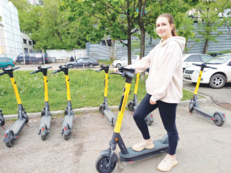 Из Южного в Центральный район на самокате - 30 минут